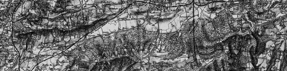 Old map of Buchan Country Park in 1896
