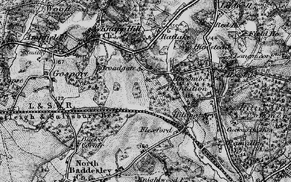 Old map of Broadgate in 1895