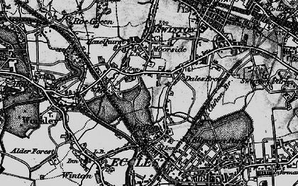 Old map of Broadoak Park in 1896
