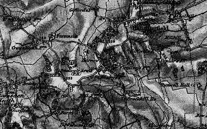 Old map of Brock Hill in 1896