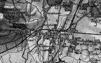 Old map of Brockhampton in 1895