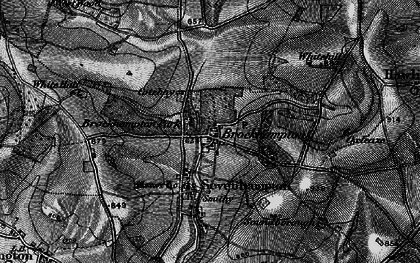 Old map of Brockhampton Park in 1896