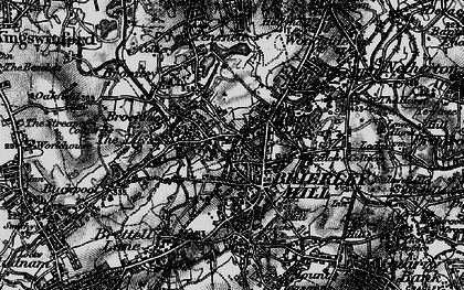 Old map of Brockmoor in 1899