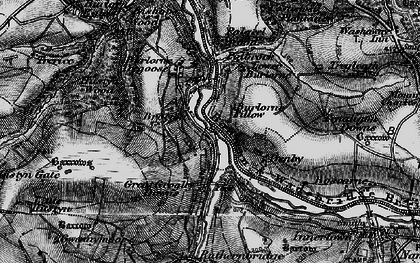 Old map of Brocton in 1895