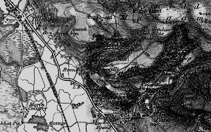 Old map of Brombil in 1897