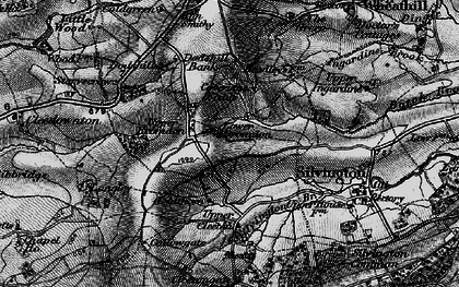Old map of Bromdon in 1899