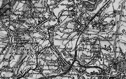 Old map of Brookfield in 1896