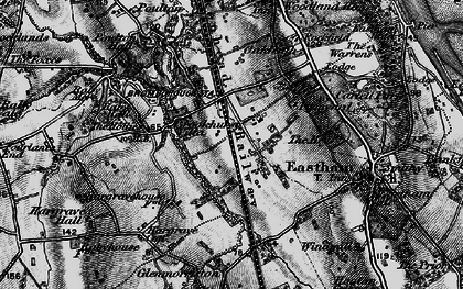 Old map of Brookhurst in 1896
