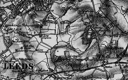 Old map of Brooklands in 1898