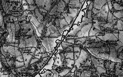 Old map of Broom in 1898