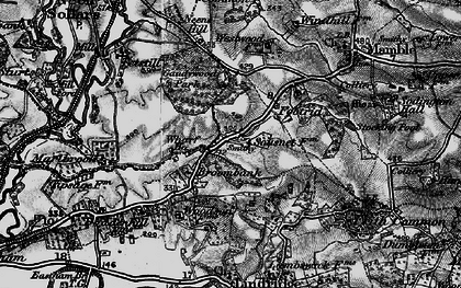 Old map of Broombank in 1899