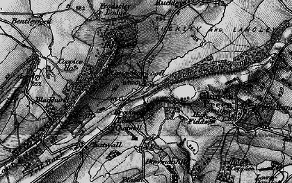 Old map of Lawley in 1899