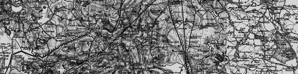 Old map of Broomhall Green in 1897