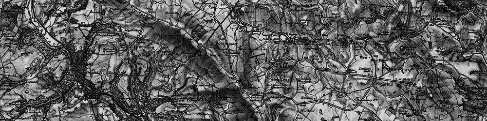 Old map of Broomyshaw in 1897