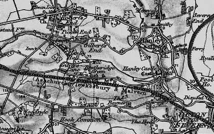 Old map of Brotheridge Green in 1898