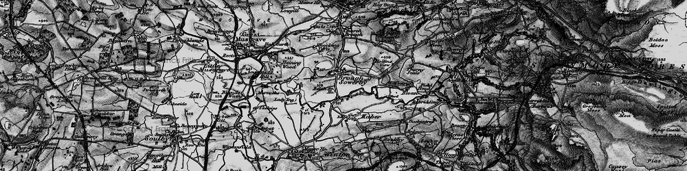 Old map of Belahbridge Ho in 1897