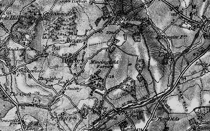 Old map of Brown Heath in 1895