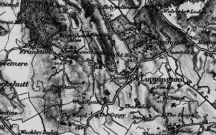 Old map of Brownheath in 1897