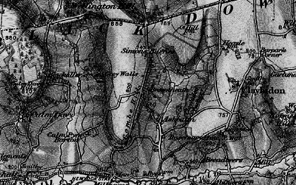 Old map of Brownheath in 1898