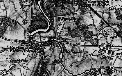 Old map of Brownhill in 1899