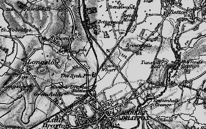 Old map of Brownhills in 1897