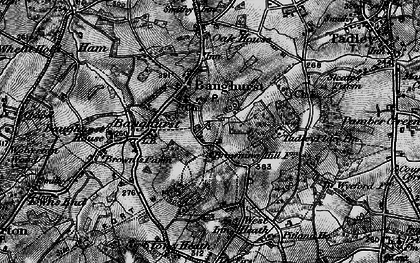 Old map of Browninghill Green in 1895