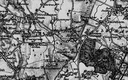 Old map of Brownlow Heath in 1897
