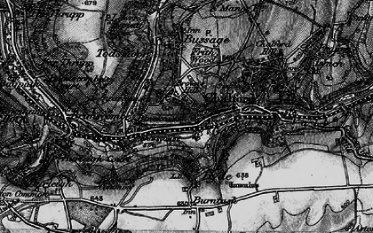 Old map of Brownshill in 1897