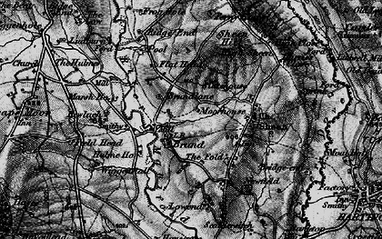 Old map of Brund in 1897
