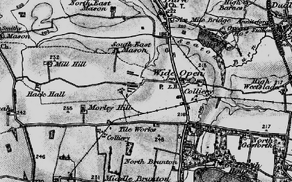 Old map of Brunswick Village in 1897