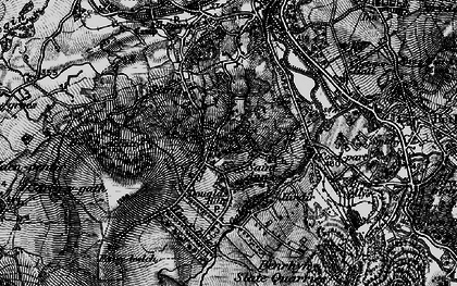 Old map of Bryn Eglwys in 1899