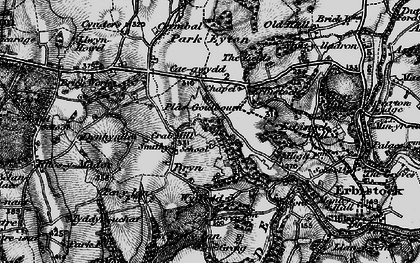Old map of Bryn Pen-y-lan in 1897