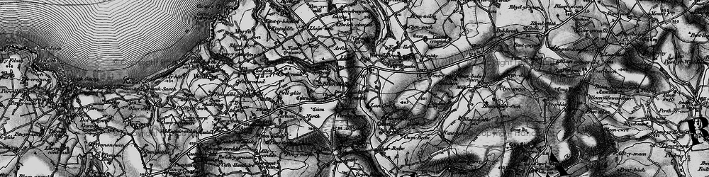 Old map of Arfor Fawr in 1898