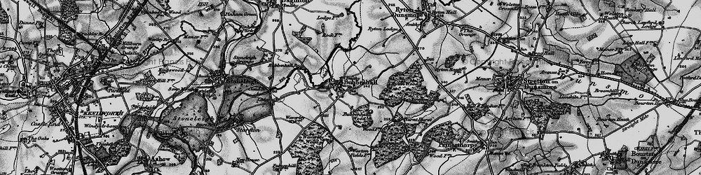 Old map of Bubbenhall in 1898