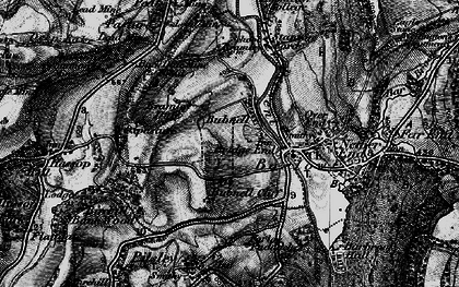 Old map of Bramley Dale in 1896