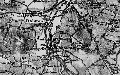 Old map of Buckabank in 1897