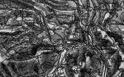 Old map of Bilberryhill in 1898