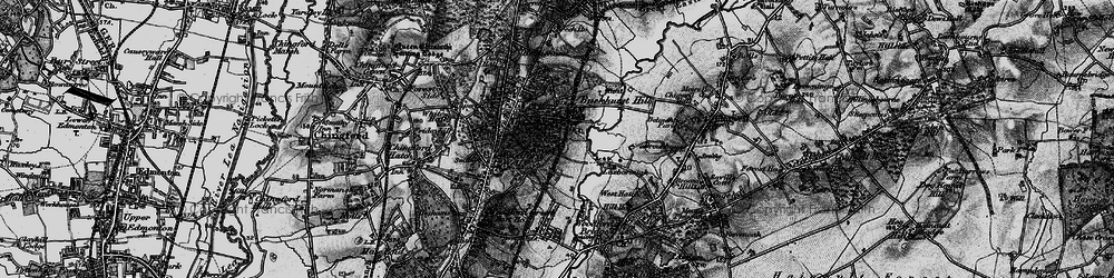 Old map of Buckhurst Hill in 1896
