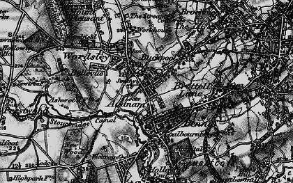 Old map of Buckpool in 1899