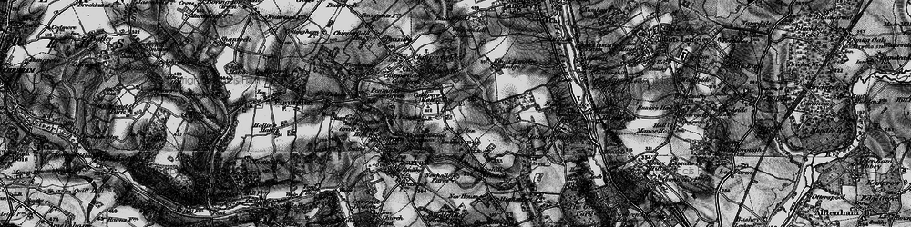 Old map of Bucks Hill in 1896