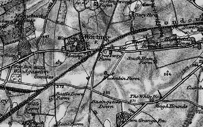 Old map of Buckskin in 1895