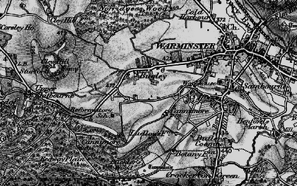 Old map of Buckler's Wood in 1898