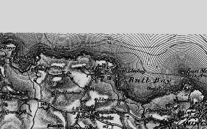 Old map of Bull Bay in 1899