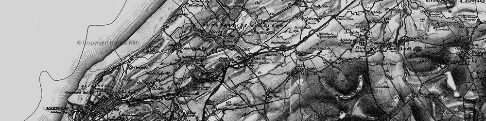 Old map of Bullgill in 1897
