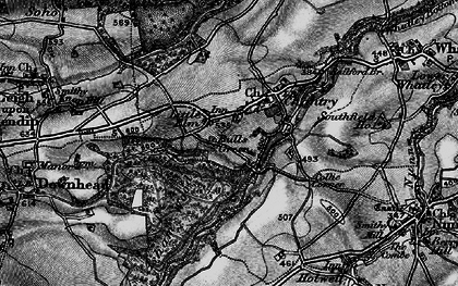 Old map of Bulls Green in 1898