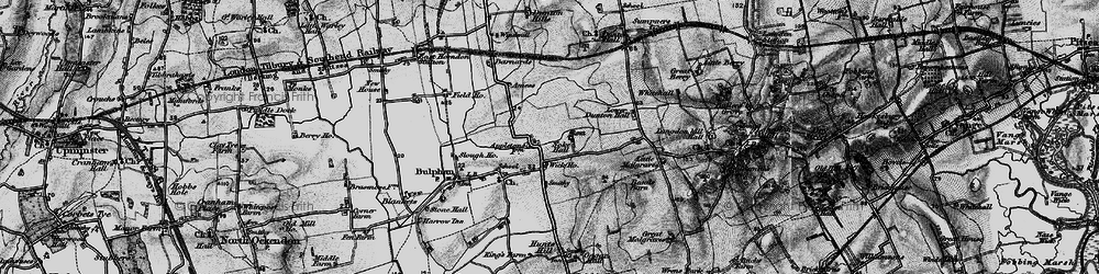 Old map of Bulphan in 1896