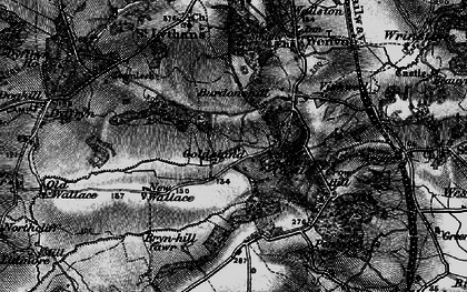 Old map of Burdonshill in 1898