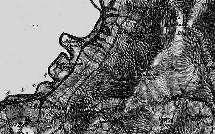 Old map of Bushfield in 1897