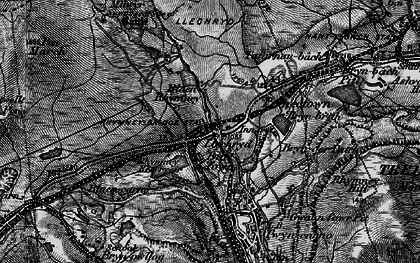 Old map of Blaencarno in 1897