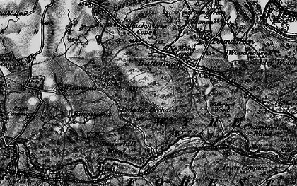 Old map of Blackgraves Copse in 1899
